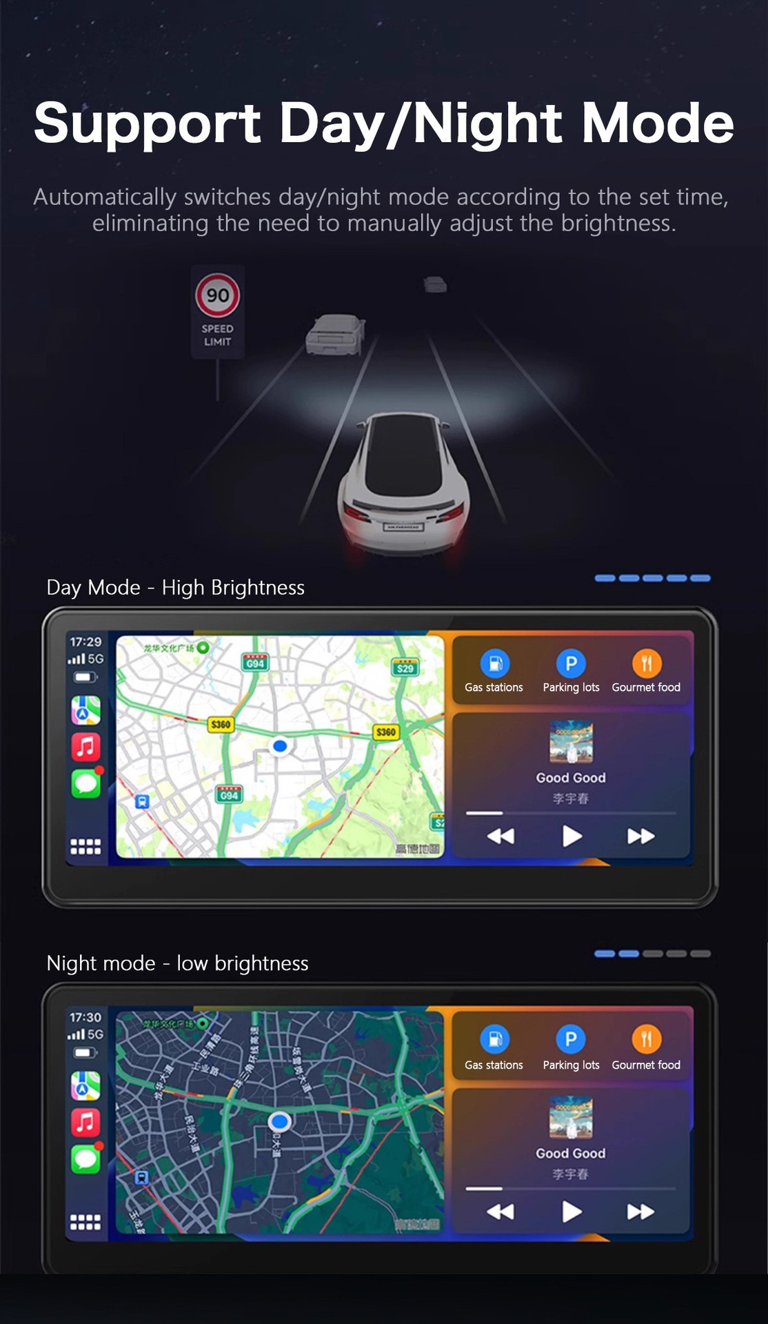 Cross-border wireless carplay box car navigation carplay adapter upgrade Android video box dual WiFi
