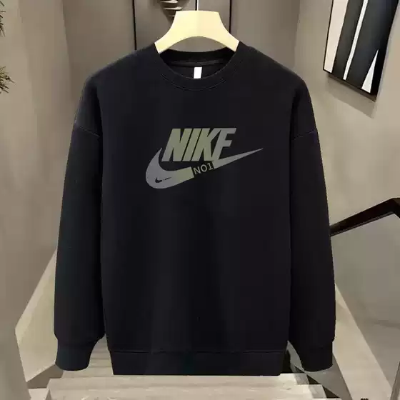 Recommended by Experts | Authentic Outlet | Autumn and Winter Round Neck Casual Sweatshirt Long-Sleeved Loose Couple Trendy Tops