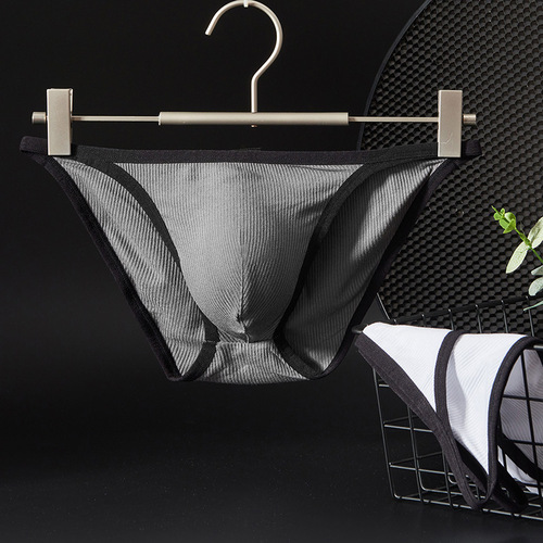 GTOPX MAN men's low-waist narrow-edge threaded modal comfortable and sexy underwear large bag U convex briefs