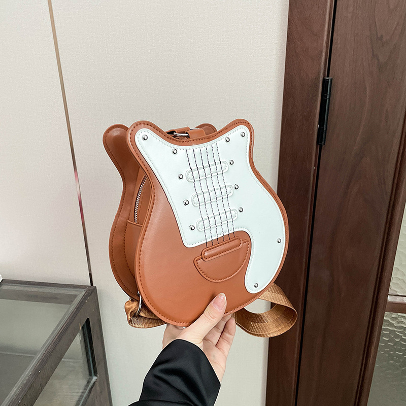 European and American Cross-Border Special-Shaped Bag Shoulder Bag Women's Bag Guitar Shape Women's Bag Amazon Export Women's Bag 25 European and American Cross-Border Special-Shaped Bag Shoulder Bag Women's Bag Guitar Shape Women's Bag Amazon Export Women's Bag 25