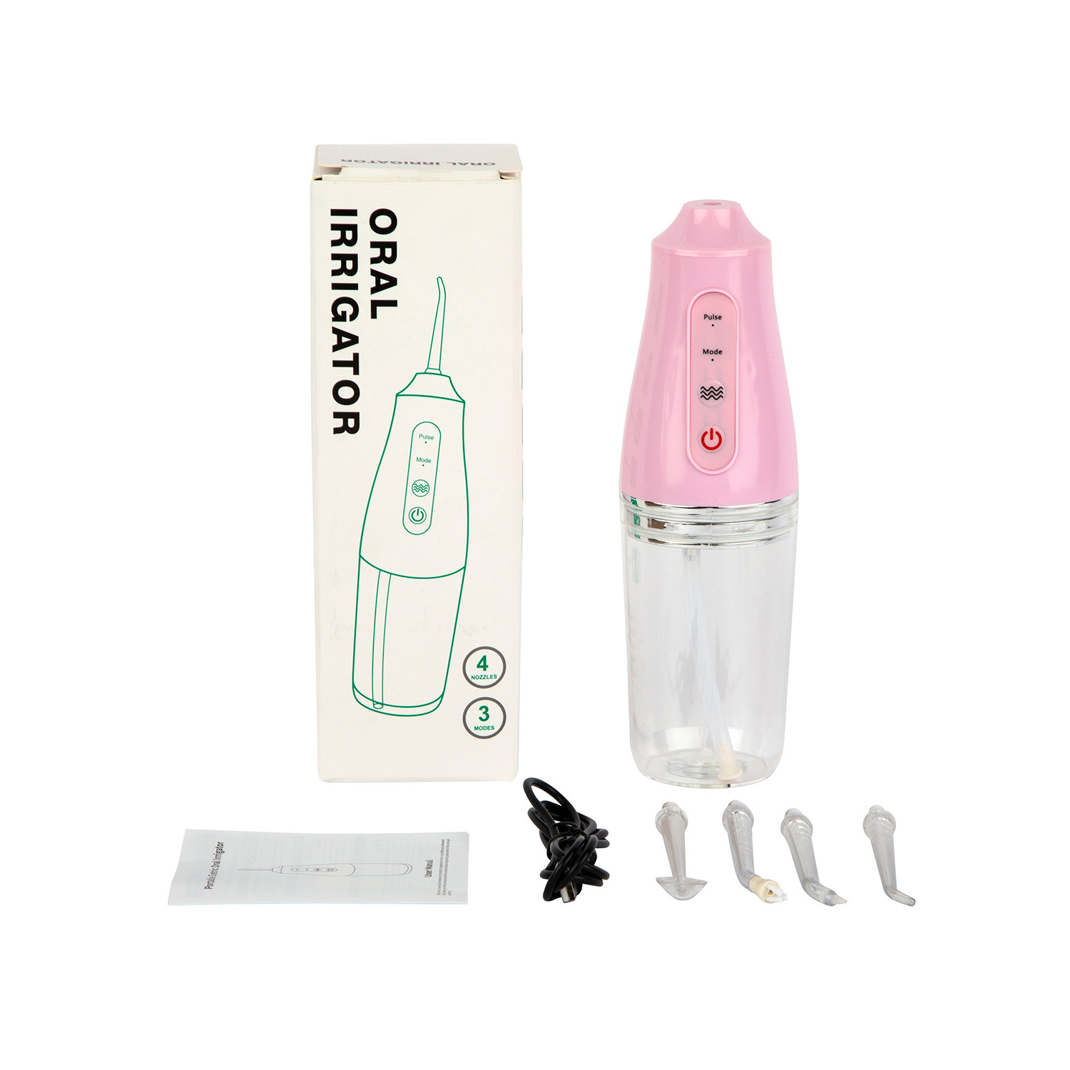 Suministro transfronterizo de irrigadores dentales, irrigadores bucales para adultos y niños, irrigadores bucales portátiles, extraíbles y lavables.