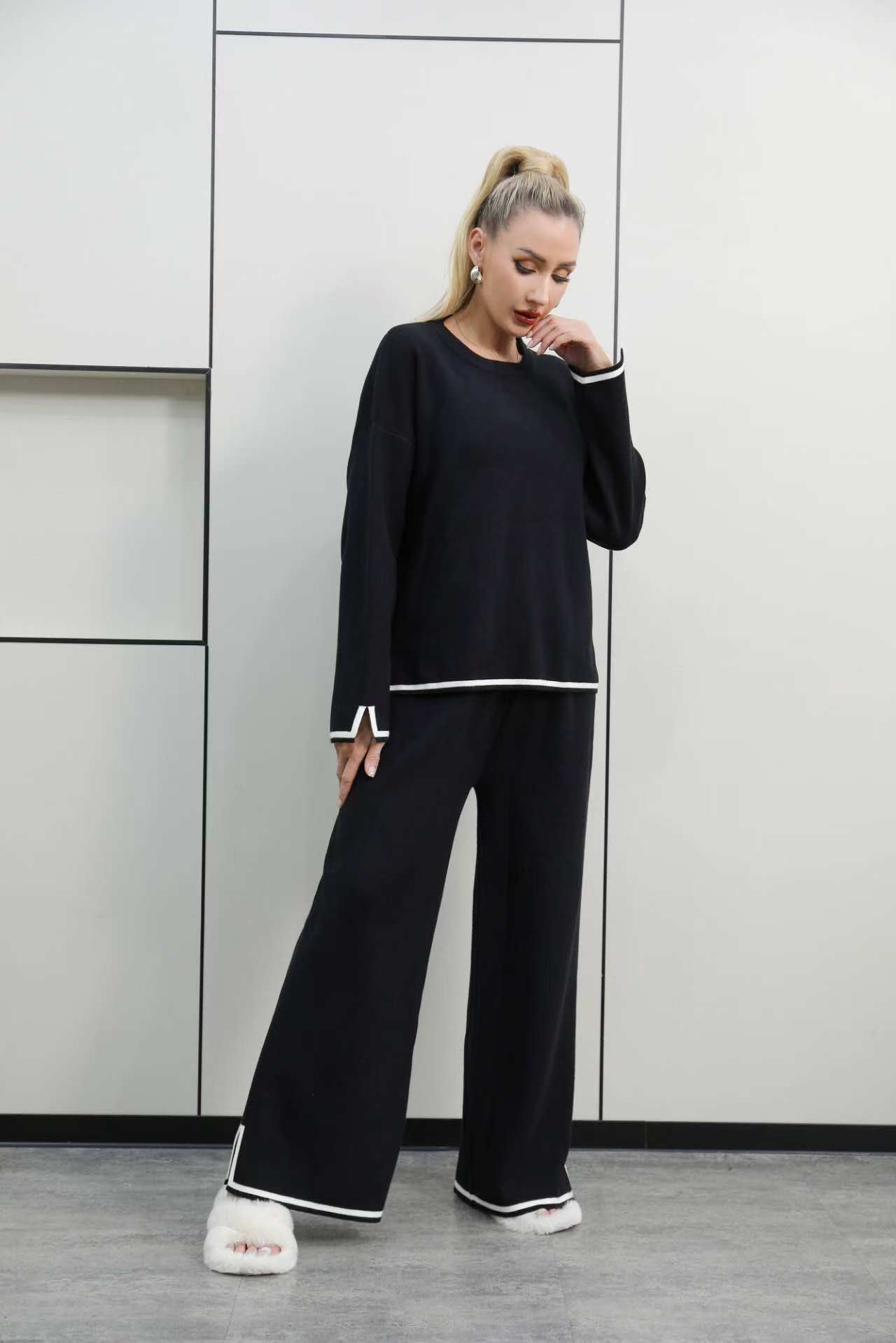 66551 두꺼워진 검정색 코어 방적사