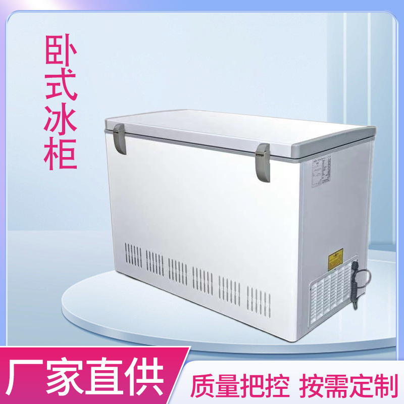 冷冻柜大容量商用冷藏机速冻卧式冰柜单温双温冷柜雪柜双温速冻