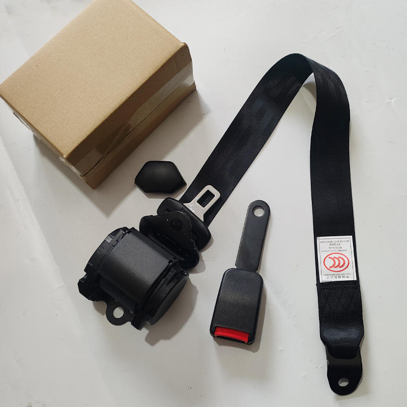 Car Seat Belts for Buses, Trucks and Buses, Automatic Retractable Three-Point Main and Passenger Seat Belts Including Emergency Locking Seat Belts
