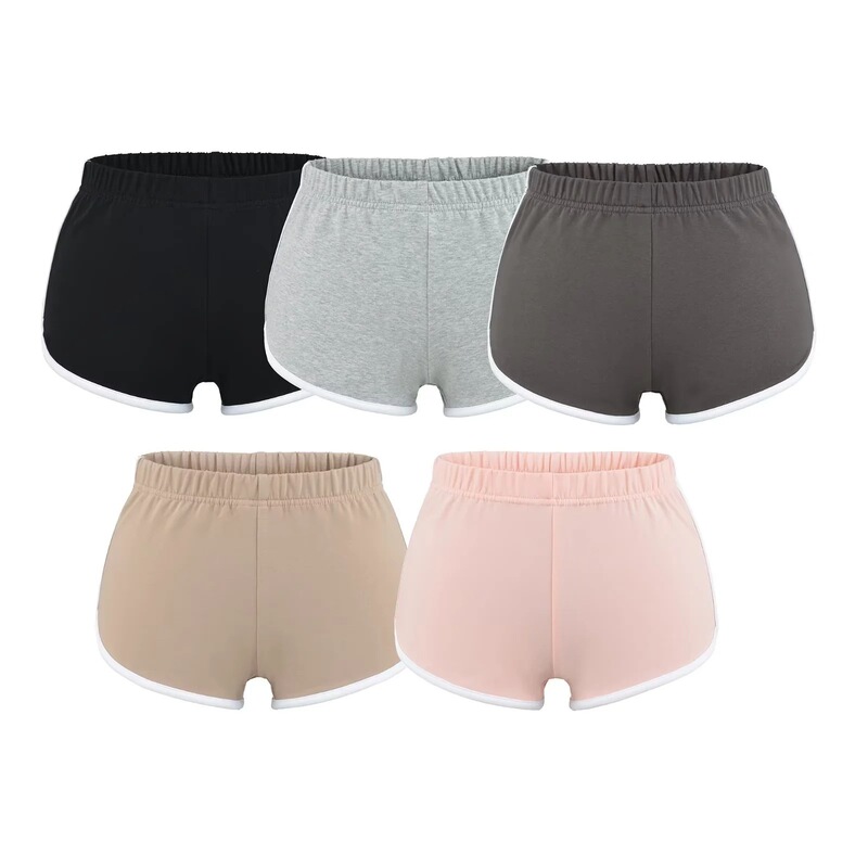 Hot girl hot pants, sports ultra-short shorts for women, casual fitness cotton bottomless shorts, outerwear for jazz dance and pole dancing Hot girl hot pants, sports ultra-short shorts for women, casual fitness cotton bottomless shorts, outerwear for jazz dance and pole dancing