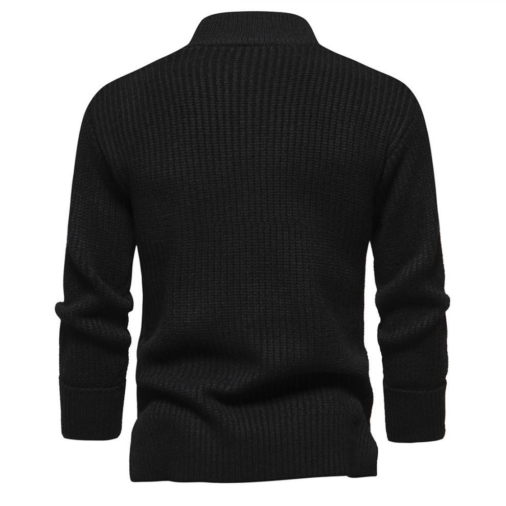 Pull tricoté pour hommes, pull à la mode et chaud, pull slim, pull de base, nouvelle collection automne et hiver_voghion.com