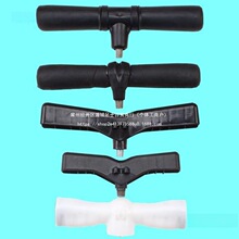 打气筒配件手柄老式铁把手把M10螺丝手动气筒独立站一件大白手柄