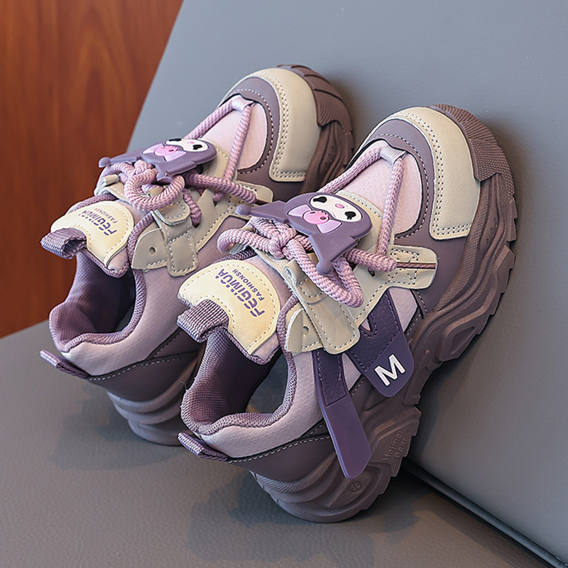 Zapatillas de Running Casuales para Niñas Microfibra y Suela de PVC, Impermeable, Ligero, Antideslizante