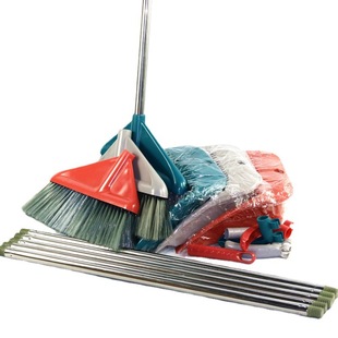 8005 stainless steel rod broom suit household broom suit 10 yuan supply stall wholesale