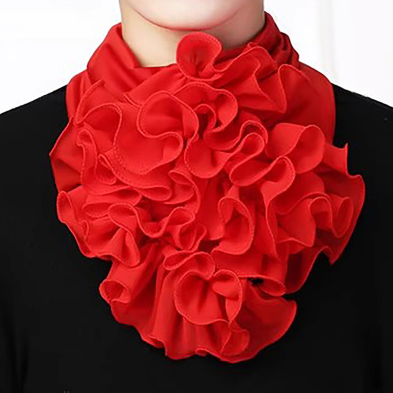 European and American new style collar flower all-match collar flower fashion Korean style Internet celebrity collar fake collar variety scarf collar flower female cover