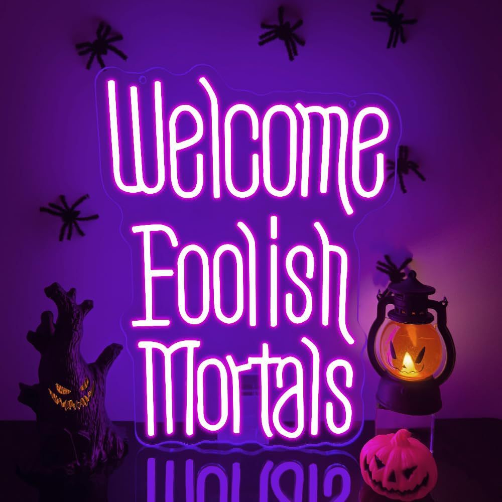 Welcome Foolish Mortals35x27cm