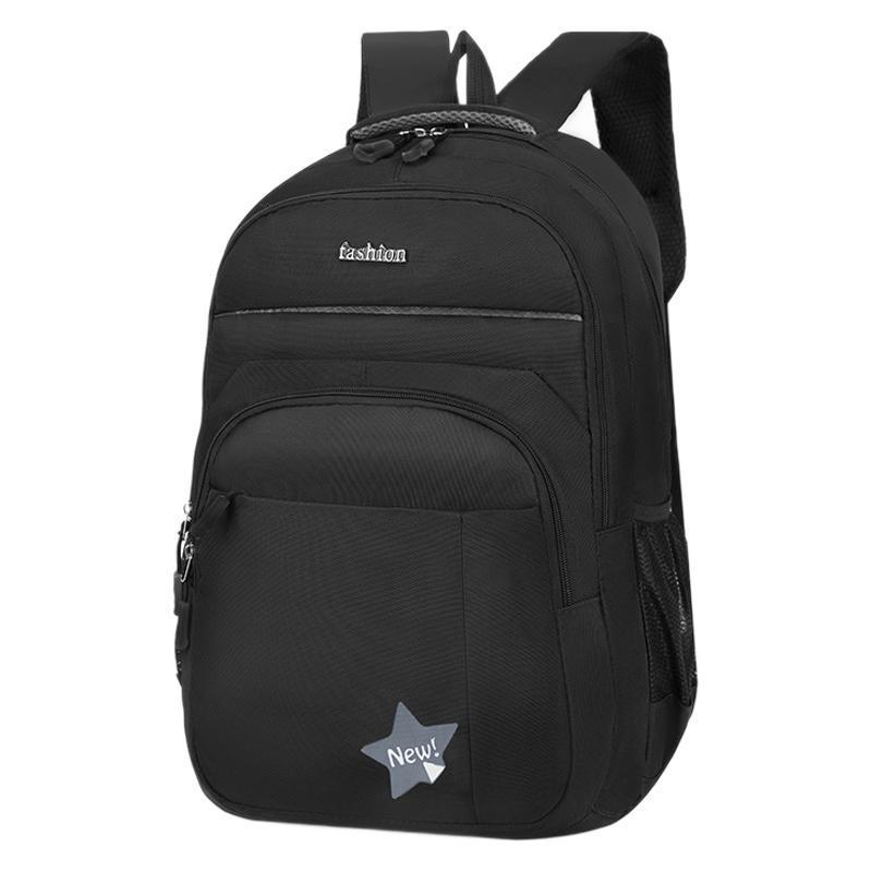 Mochila de negocios de gran capacidad, mochila de viaje de ocio, mochila escolar para estudiantes de hombres, bolsa simple para computadora portátil