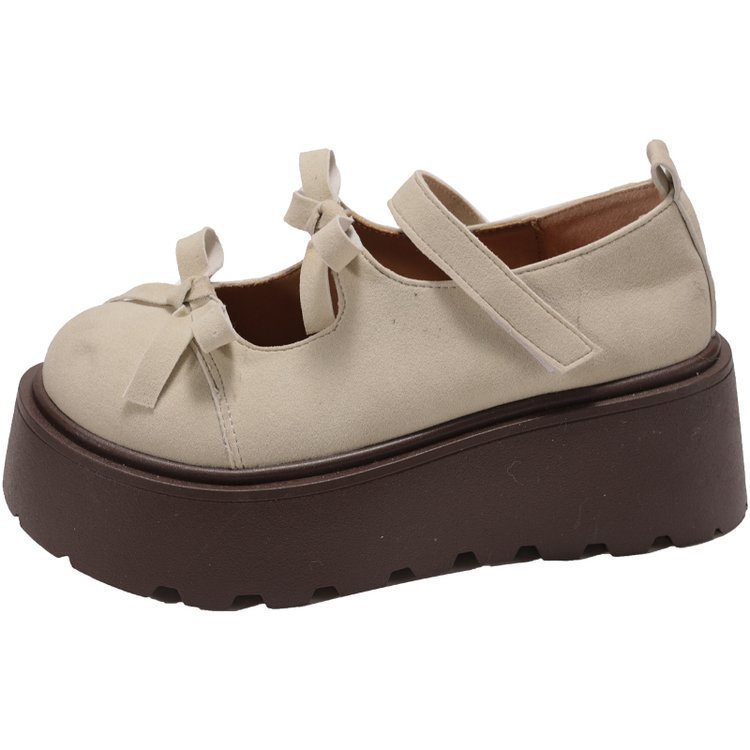 Cabeza redonda retro todo fósforo japonés Mori Mary Jane zapatos mujer 2025 primavera nuevo estilo jk uniforme con falda zapatos individuales