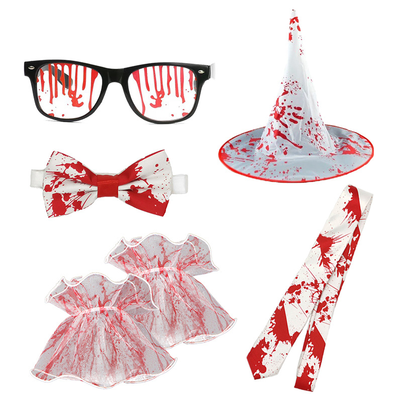 Nuevo Halloween Hot Hot Horror Set Blood Hairpin Bracelet Ball Disfraz Show Prop Factory Source