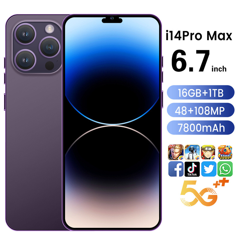 I 14 promaxクロスボーダー低価格スポット1 16gbスマートフォン6.7インチ大画面人気対外貿易3g携帯電話|undefined