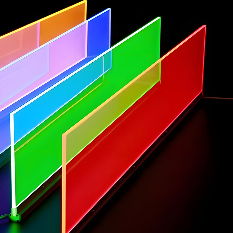 力行得 优质供应 使用寿命长 绝缘 亚克力板背景墙 印刷折弯加工