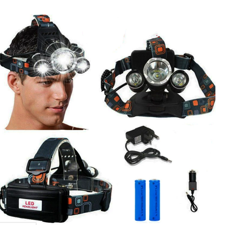 Светодиодное наружное освещение с сильным освещением фары 18650 заряда 20W высокой мощности 18650 индукционный свет самолета T6 через границы