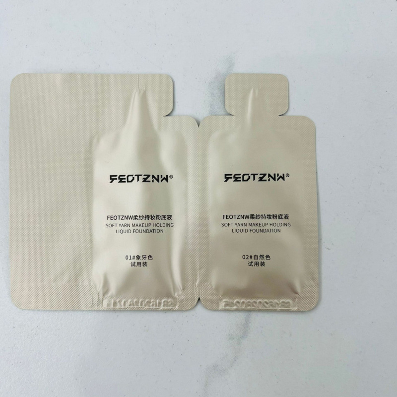 法汀妮试用装体验装柔纱雾粉底液哑光粉扑双面可水洗干湿两用小样|undefined