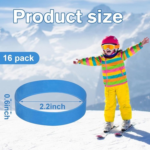 Skiing level device outdoor sport ski board rubber binding ski brake strap binding