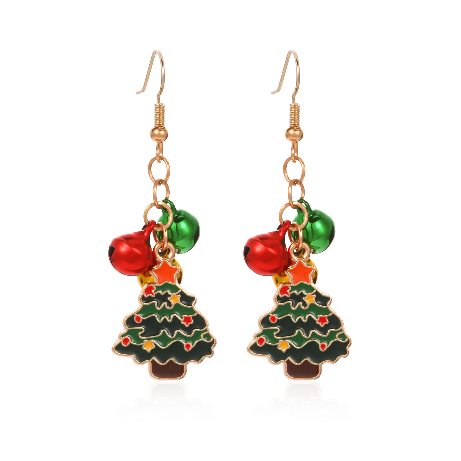 10g Weight Christmas Festival Women's Gender Cute Style Cute Drop Earrings 6