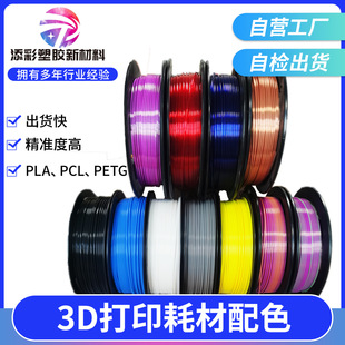 �|ݸ�Ԯa�z�Iĸ�� 3D��ӡ�Ĳ���ɫ�ߜ�PLA PETG  �͜�3D��ӡ�PPCL