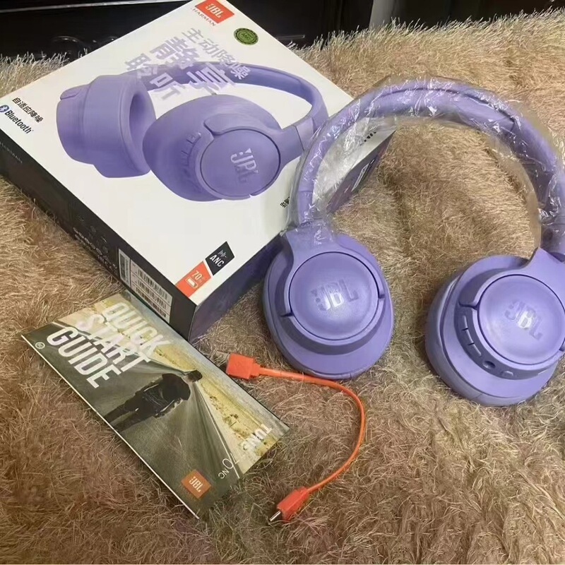 Suitable for Jbl Tune760Nc Bluetooth Headset Active Noise Reduction Music Headset Monitoring All-Inclusive Ear