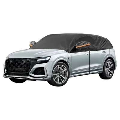 Rain and Snow Protection, Half Body — Car snow shield - default-item-oxford-black-thickened-and-durable-model-for-hatchbacks-only-please-note-the-model-when-placing-an-order