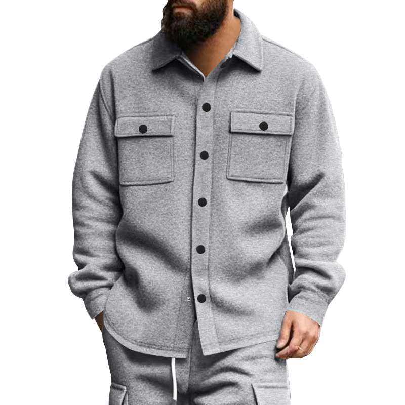 Primavera y otoño transfronterizos chaqueta de hombre Europa y América marca de moda transfronterizos chaqueta delgada de moda para hombres de comercio exterior image 3
