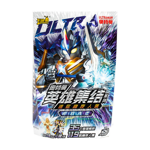Card game Ultraman Eraser 6th mini-doll creative eraser blind box student gift for children starting school
