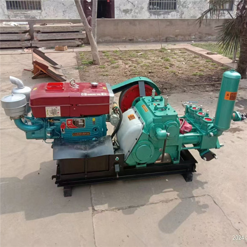 柴油/电动BW250泥浆泵三缸活塞泵XPB250变频式注浆机