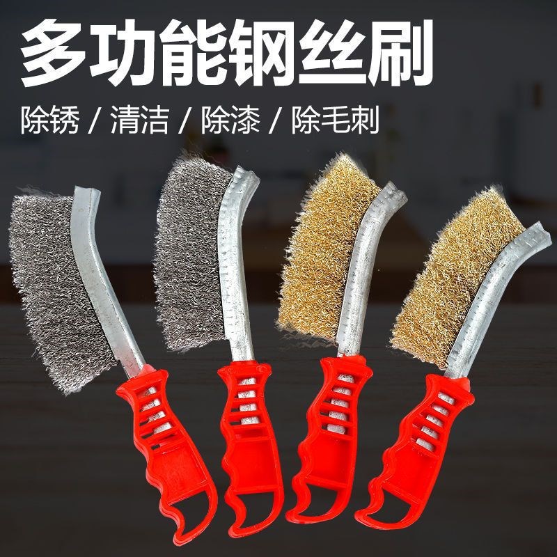 Bbq Cleaning Steel Brush Wire Brush Bbq Grill Cleaning Brush Bbq Rack Brush Grill Brush Tool Long Handle Brush