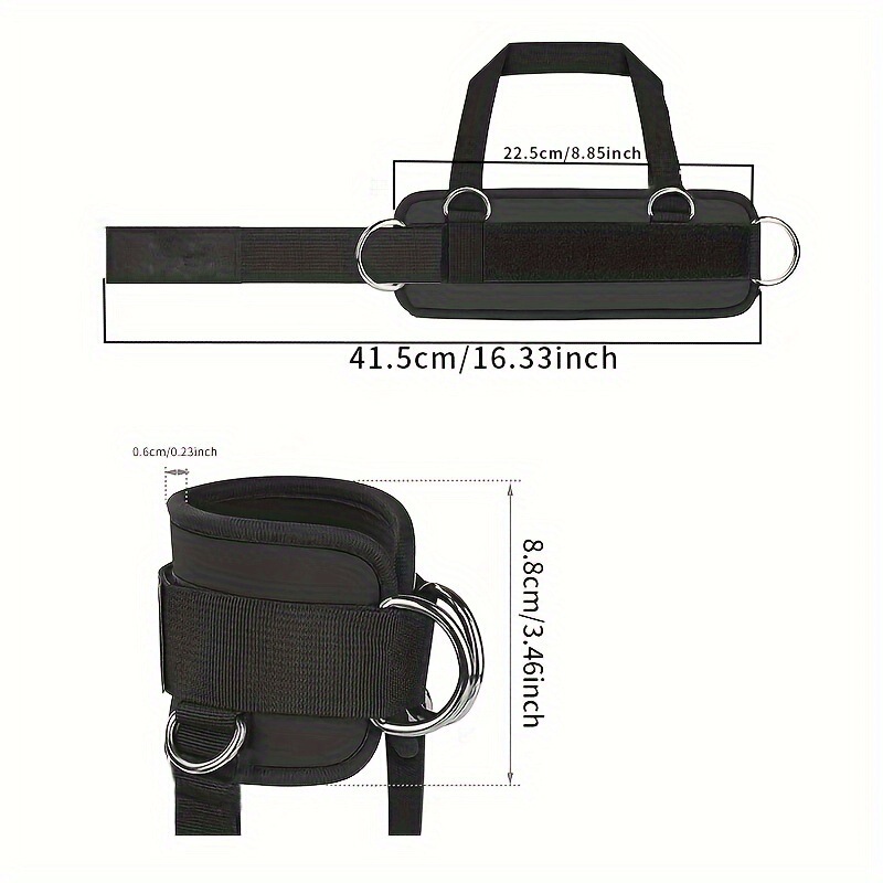 足首ストラップテコンドー脚部力トレーニング運動保護具荷重補助力付き足環足バックルダンベルフィットネス|undefined