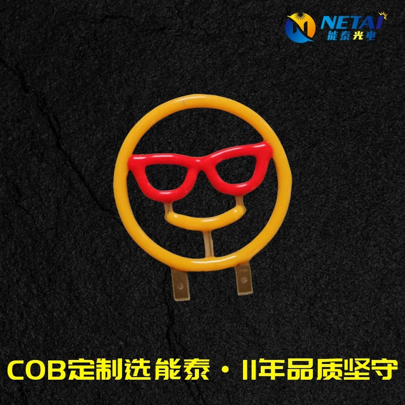 Светодиодные солнцезащитные очки с креативной лампочкой, светодиодная буквенная подсветка, COB-формовка, кастомная нить Эдисона