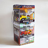 Gift box packaging Car parking building Mini A car scene Guidepost suit Warrior Pocket toys