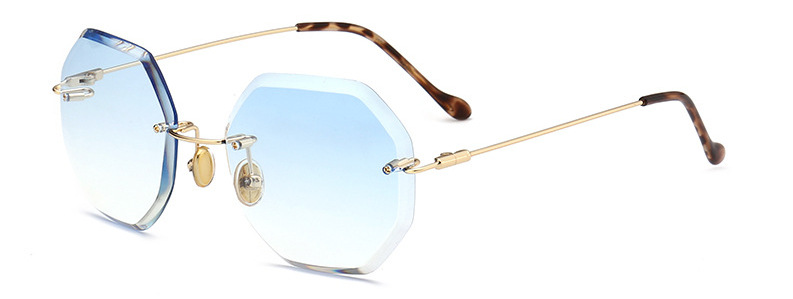 occhiali da sole con taglio a cristallo occhiali da sole street style alla moda 17040_voghion.com