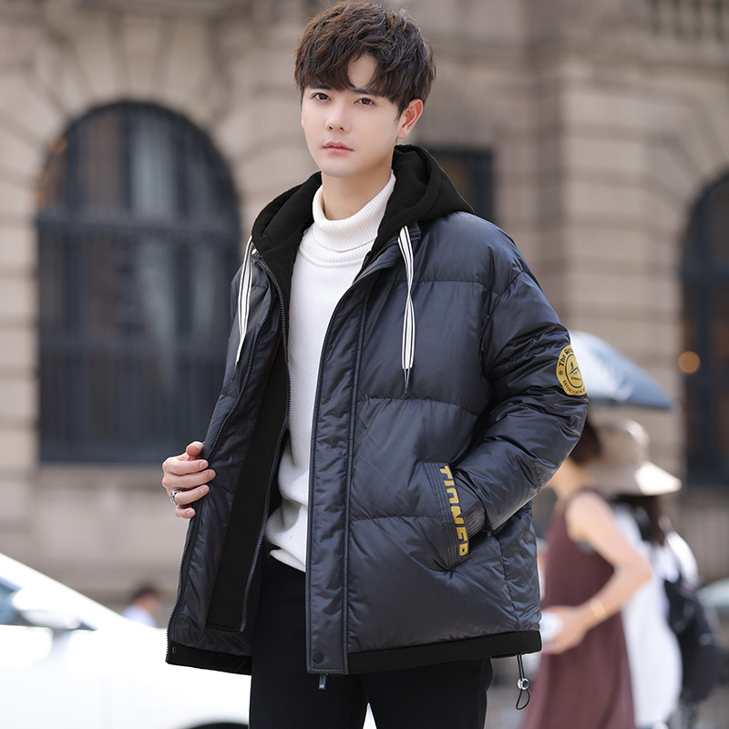 冬の13青少年の偽の2つの綿服の12歳の男の子の中学高校の学生の14綿入れの上着の15大きい子供の羽毛の綿服