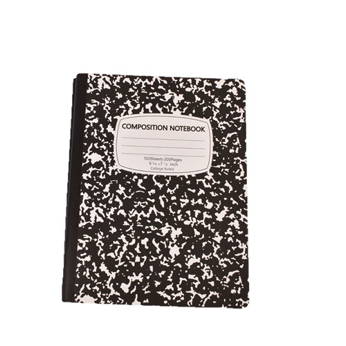 Notebook B5 thick notebook with marble pattern, suitable for students, general-purpose memo book, diary book, thick back-sewn binding book