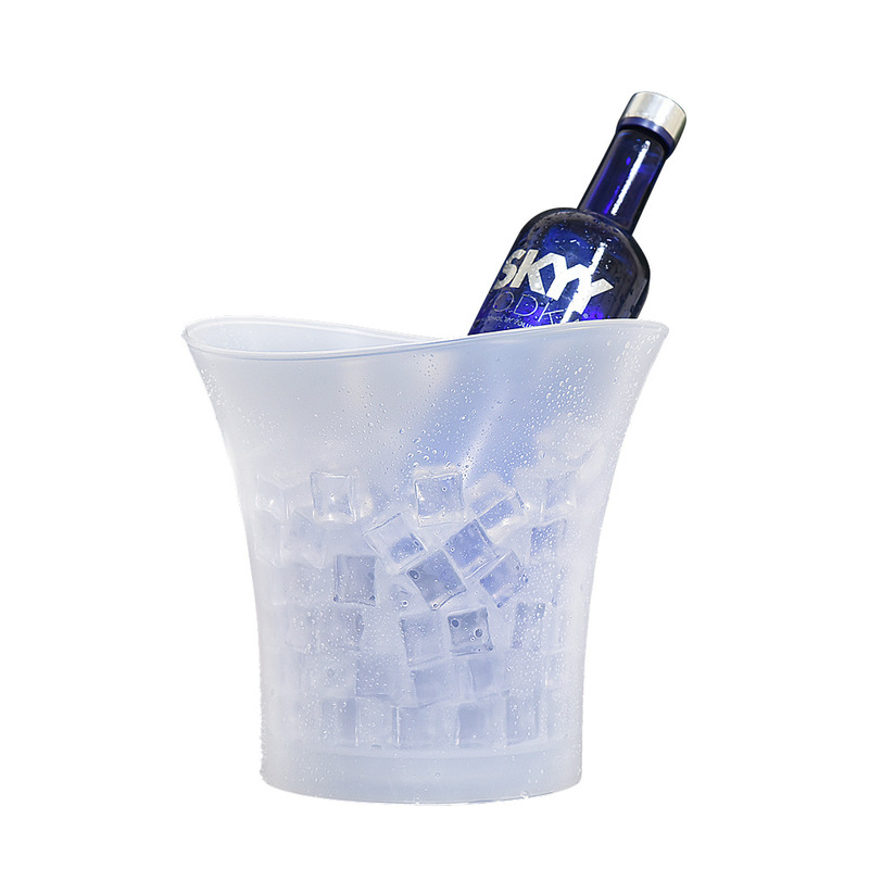 スポット発光シャンパン氷桶5lバーktv商用転倒防止冷たいワインビール桶ice bucket|undefined