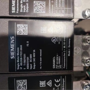 Siemens driver 6SL3120-1TE21-0AA4 original disassembled machine