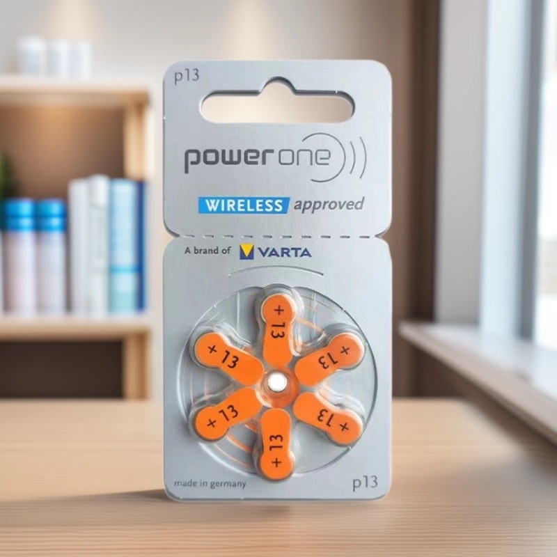 德国进口助听器电池power原装P13/A13/E13纽扣电子PR48正品