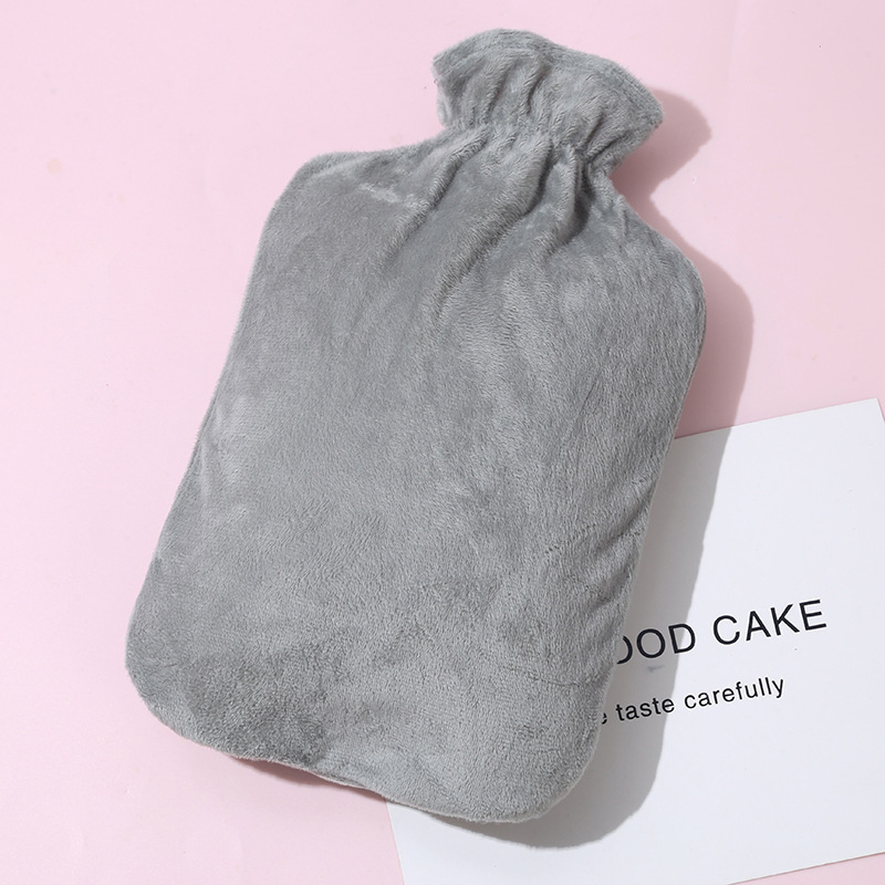 Hot water bag water filling plush water filling large size girl quilt warm water bag belly warm handbag safe explosion-proof wholesale