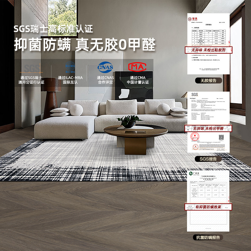 Alfombra Antideslizante de Estilo Francés para Sala de Estar, Sofá, Dormitorio, Alfombra Gruesa para el Pie de la Cama, Resistente a las Manchas y Fácil de Cuidar, Tapete para Piso, Lista para Venta al por Mayor.