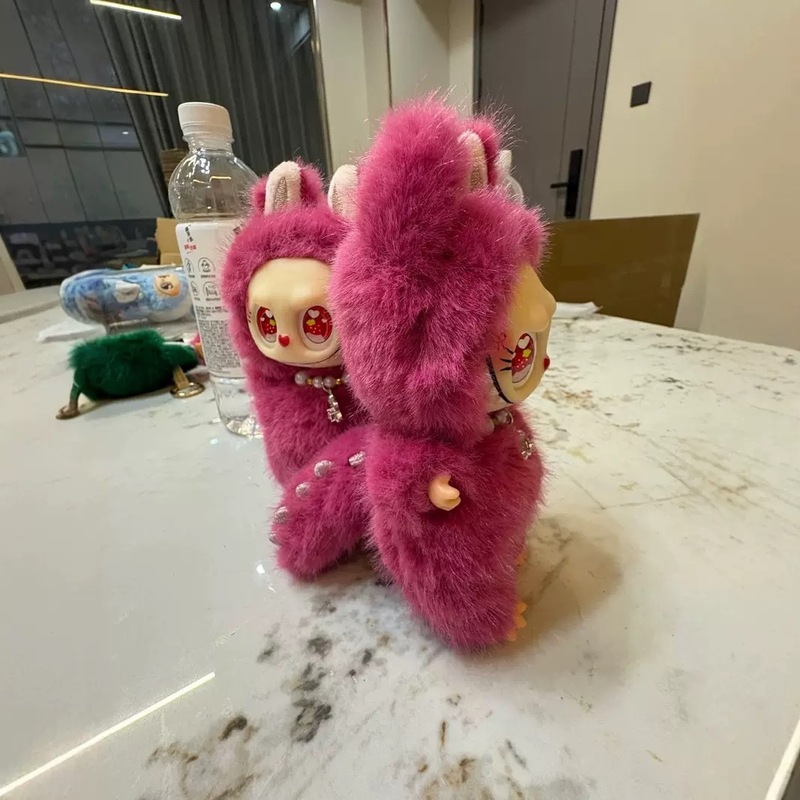 レッドローズラブブ変身ベビーぬいぐるみzimomoエンジェルドールマカロンブラインドボックスdiyトレンディなおもちゃぶら下げ|undefined