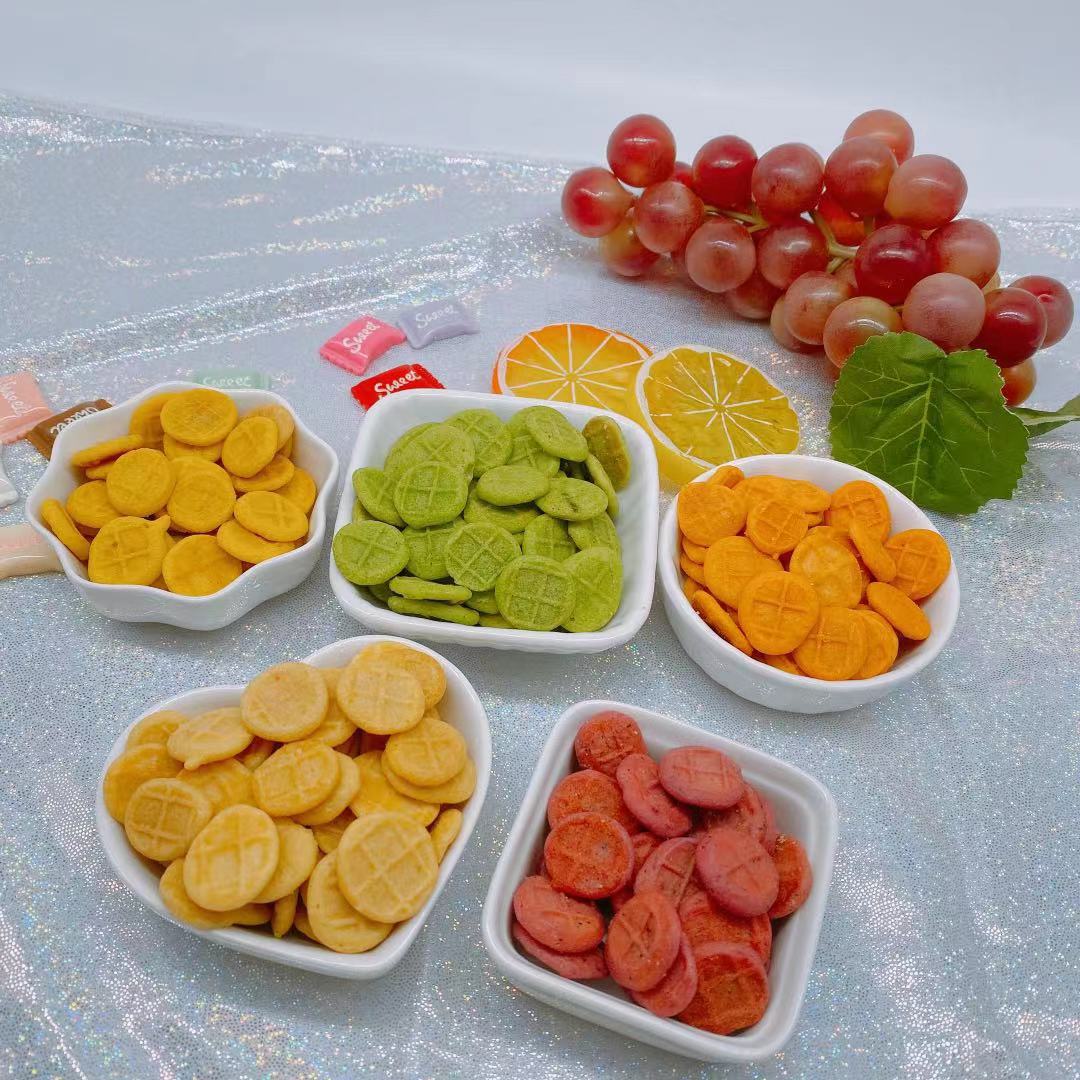 芝士小煎饼手工儿童磨牙休闲饼干零食网红好吃不贵奶香浓郁独立包