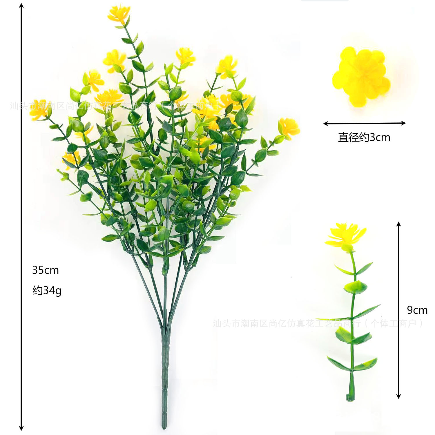 Camellia de Yugaly - Amarillo