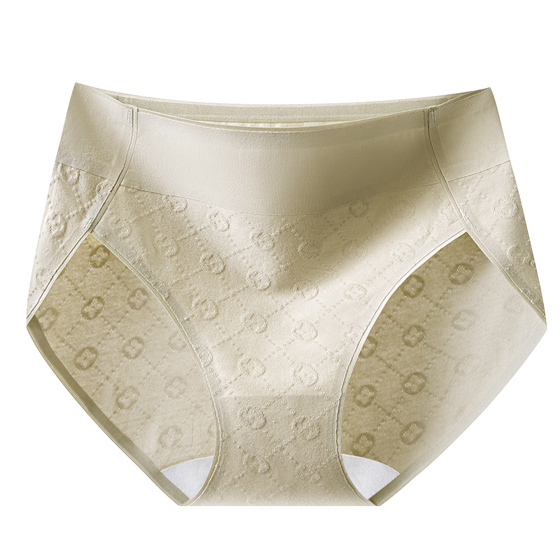 Algodón puro antibacteriano entrepierna sin costuras Four Seasons General delgado transpirable menos señoras 2024 nueva ropa interior triangular de algodón