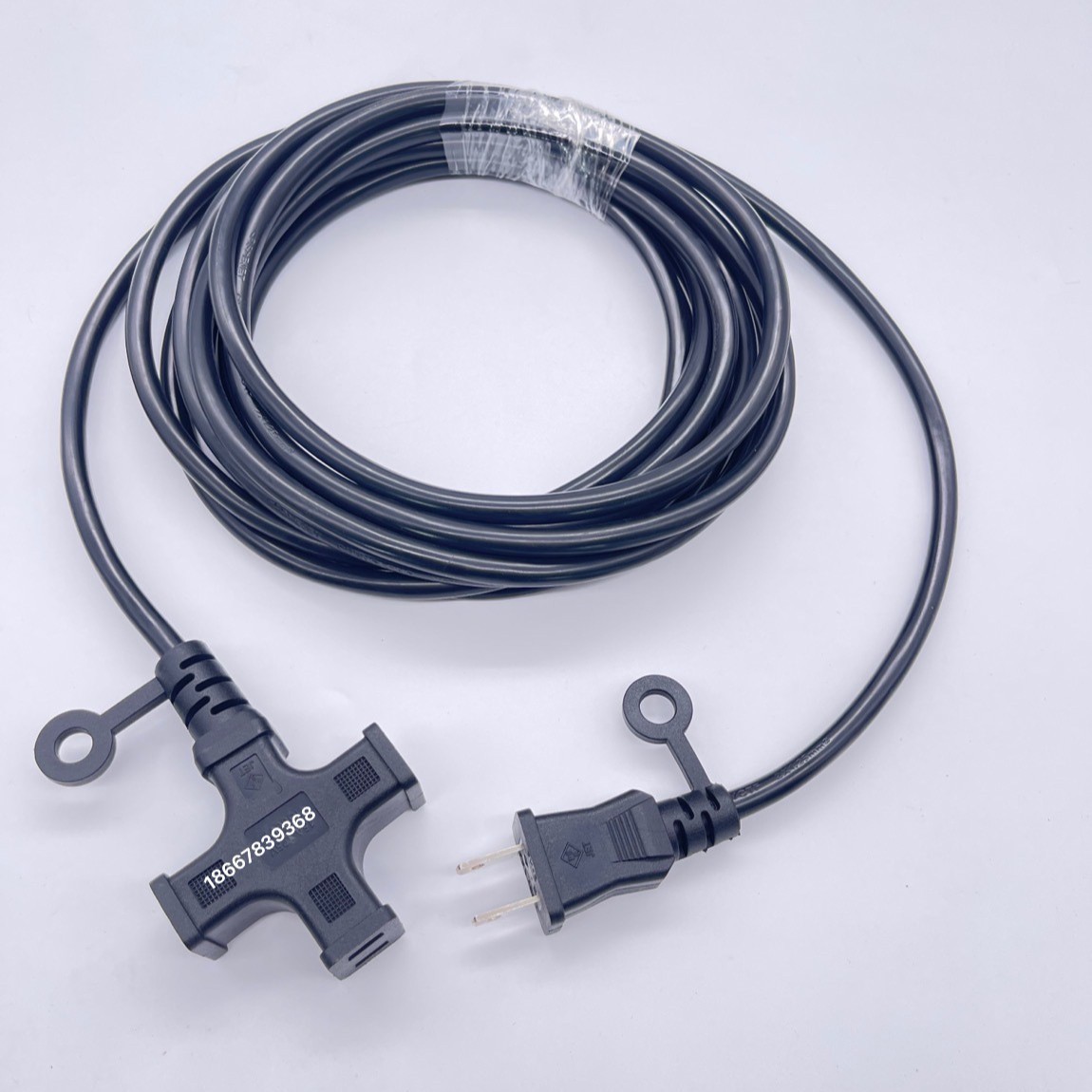 厂家批发 日标一分三延长线 尾巴飞机尾座电线 日本日规电源