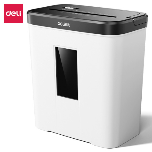 Deli Shredder 9906 Large Capacity 30L Multifunctional Office Commercial 16-Sheet Document Shredder Level 5 Confidentiality