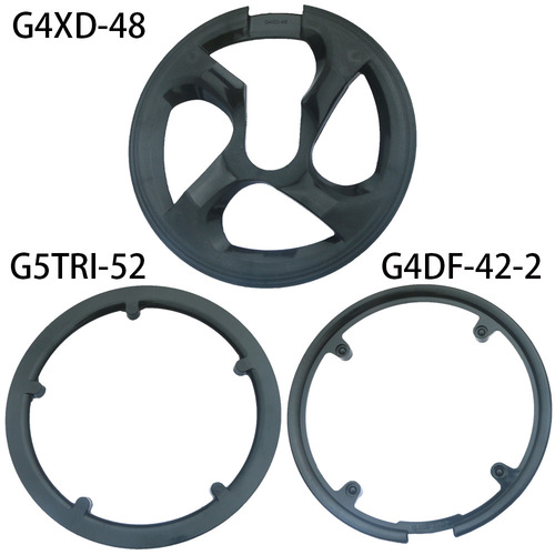 Mountain bike chainring guard, protective cover, chain cover, plastic guard, four-hole chainring cover, multi-specification protective cover