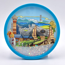 新疆乌鲁木齐流沙杯垫大巴扎赛里木湖独库公路赛木里湖旅游文创纪